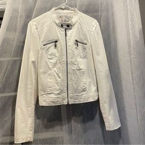 White guess jacket